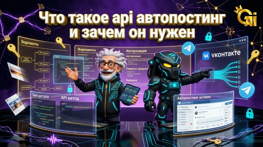 api автопостинг: как настроить автоматическую публикацию контента в соцсети через API