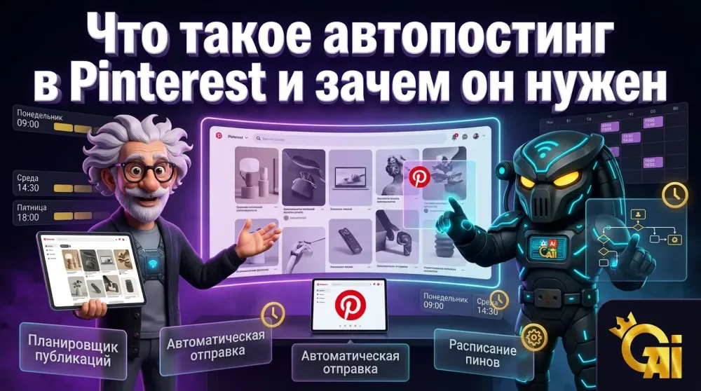 Автопостинг в Pinterest: как настроить автоматическую публикацию пинов и сэкономить время