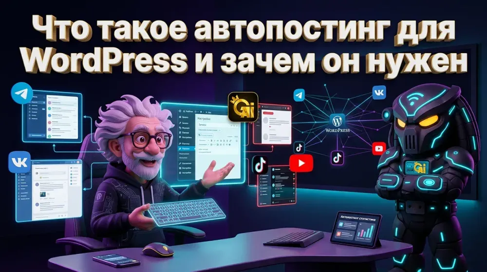 автопостинг wordpress: как настроить и подключить публикацию в соцсети