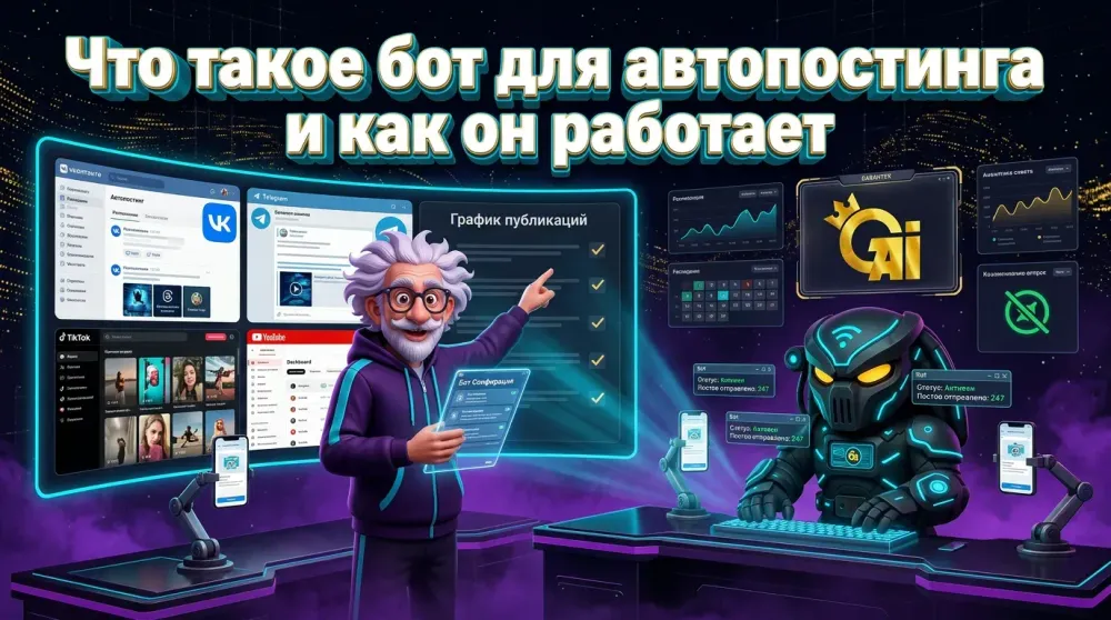 бот для автопостинга: как выбрать, настроить и запустить без ошибок