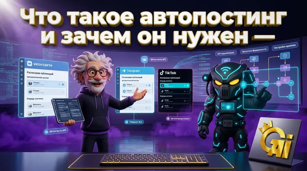 Как настроить автопостинг: пошаговая инструкция для ВКонтакте, Telegram и других соцсетей