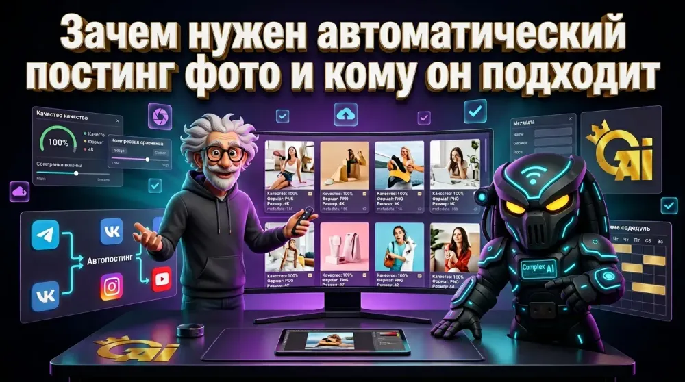 Постинг фото: как автоматизировать публикацию изображений в соцсети без потери качества