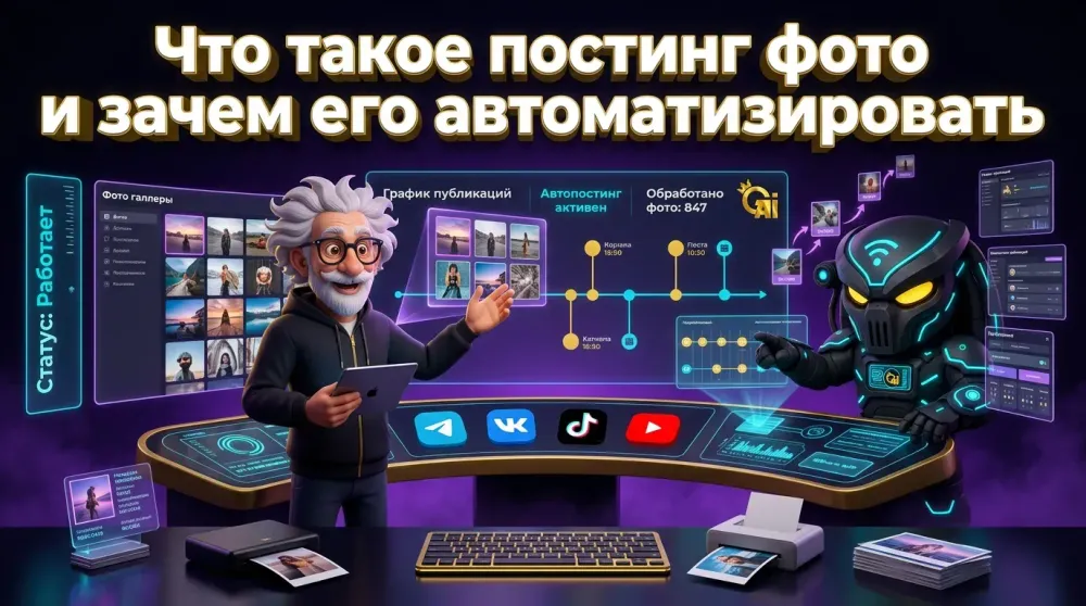 Постинг фото: как автоматизировать публикацию визуального контента в соцсети
