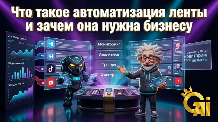 автоматизация ленты: как настроить умный конвейер для мониторинга, аналитики и трендов в соцсетях