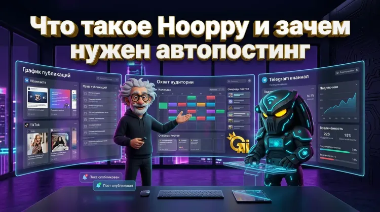 hooppy автопостинг: полный обзор сервиса для SMM-автоматизации