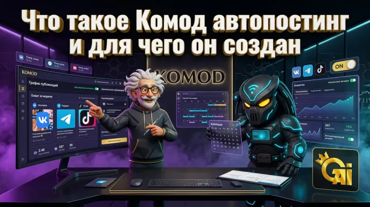 Комод автопостинг: обзор сервиса, функции и альтернативы в 2026 году
