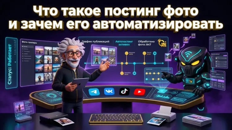 Постинг фото: как автоматизировать публикацию визуального контента в соцсети